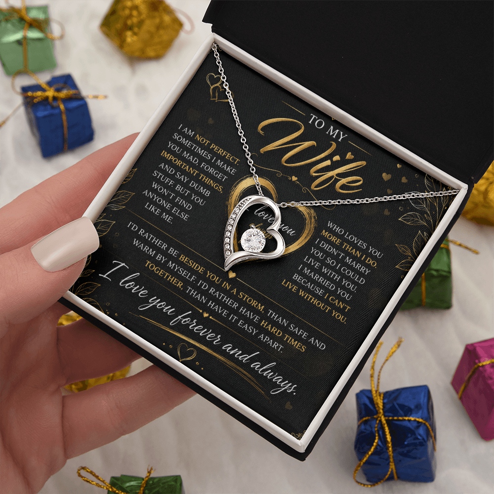 To My Wife - Forever Love Necklace