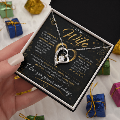 To My Wife - Forever Love Necklace