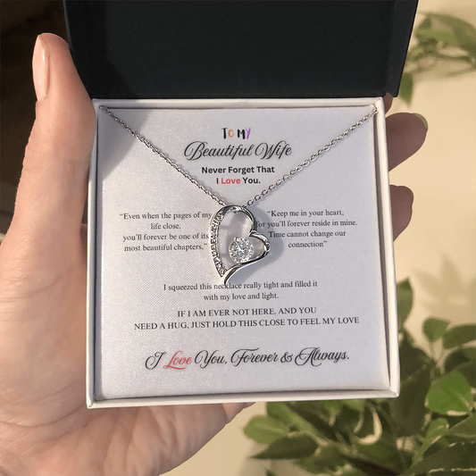 From Father to Wife Forever Love Necklace