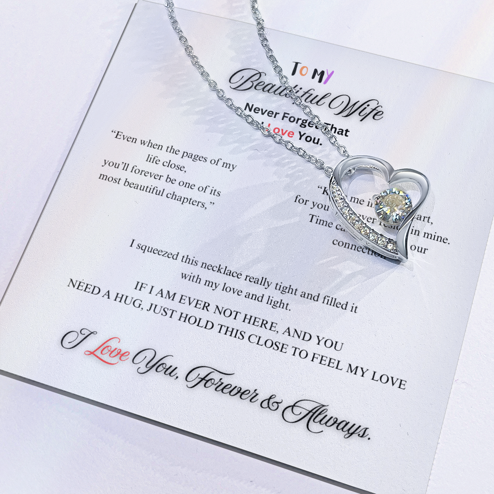 From Father to Wife Forever Love Necklace