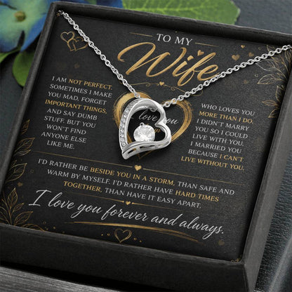 To My Wife - Forever Love Necklace