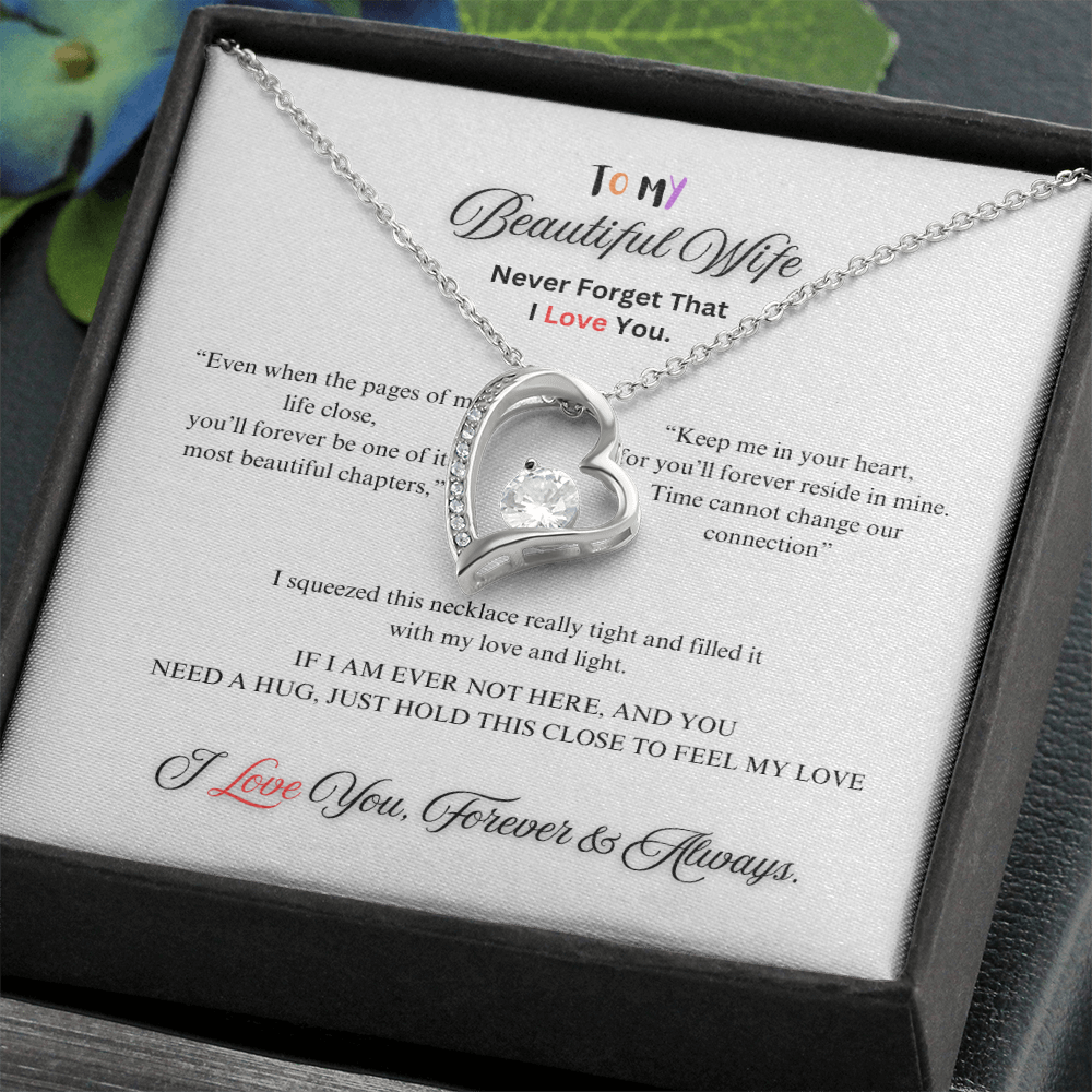 From Father to Wife Forever Love Necklace