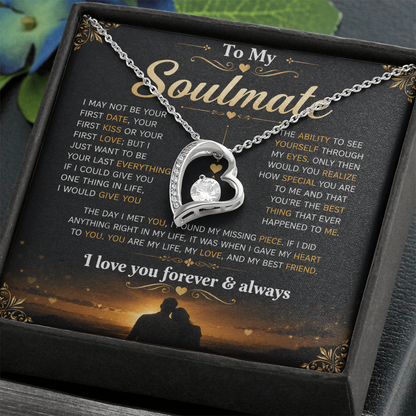 To My Soulmate - Forever Love Necklace