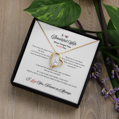 From Father to Wife Forever Love Necklace