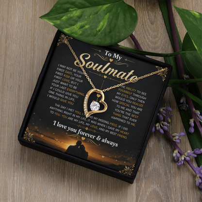 To My Soulmate - Forever Love Necklace