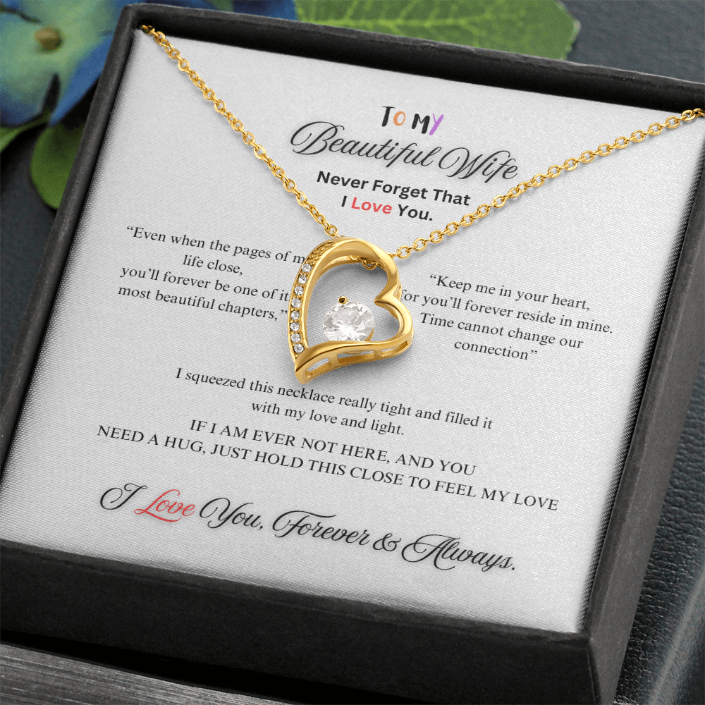From Father to Wife Forever Love Necklace