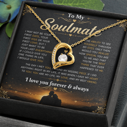 To My Soulmate - Forever Love Necklace