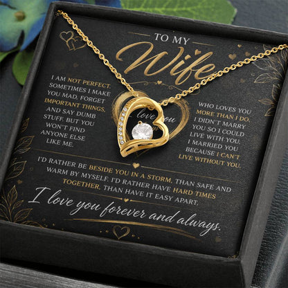 To My Wife - Forever Love Necklace